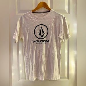 Volcom white small t-shirt